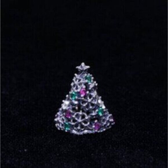 NEW Pandora Glitter Christmas Tree Charm - Picture 4 of 5